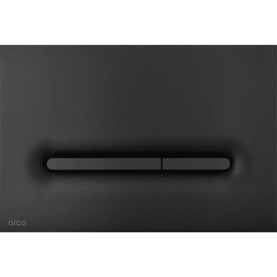 AlcaDrain WC-Betätigungsplatte Linka M1878 mit Dual Flush in Schwarz-Matt - Bild 2