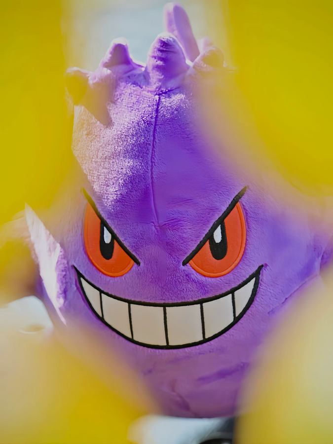 Aoger Pokémon Gengar Plüschtier, lila - Bild 4