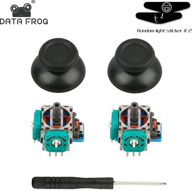 Data Frog 3D Analog Joystick Thumb Stick Ersatzteil für Dualshock 4 PS4 Pro Slim Controller - Bild 1