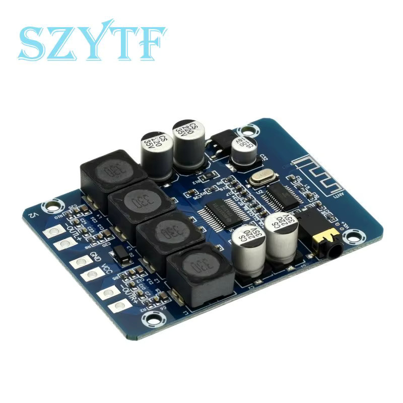 SZYTF TPA3118 Digitaler Bluetooth Stereo Verstärker 2X30W in Blau - Bild 2