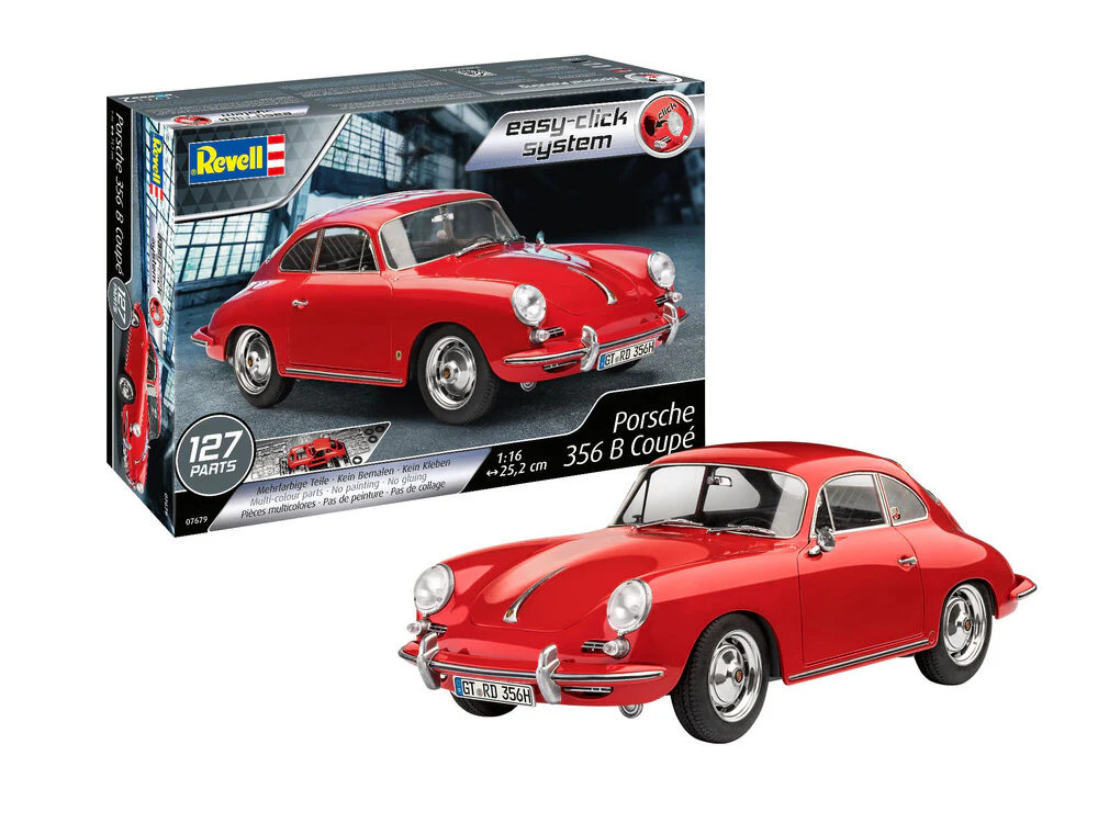 Revell Porsche 356 B Coupé, Fahrzeug, 1:16, ab 10 Jahre - Bild 2