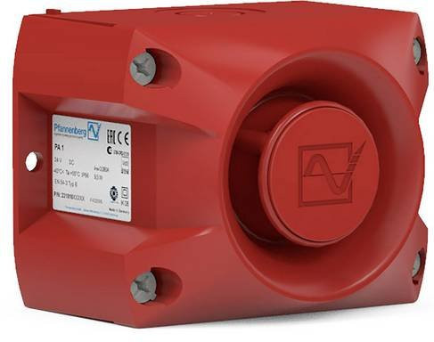 Pfannenberg Schallgeber PA 1 230 AC in Rot aus Kunststoff - Bild 1