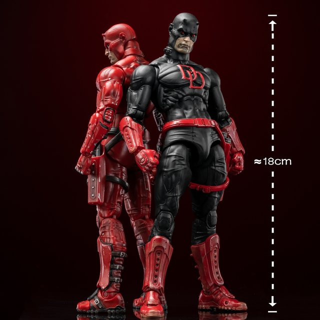 Hasbro Marvel Daredevil Classic Red Shadowland Reborn Black Actionfigur - Bild 1