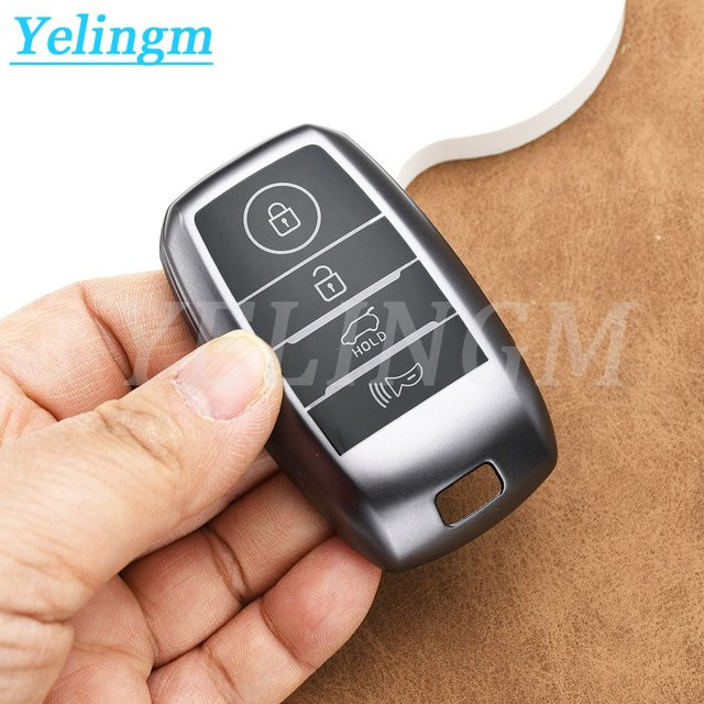 YELINGM Smart Key Hülle aus TPU für KIA Rio, Rio5, Sportage, Ceed, Cerato, K3, KX3, K4, K5, Sorento, Optima und Picanto mit 4 Tasten - Bild 1
