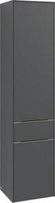 Villeroy & Boch Hochschrank Subway 3.0 in Blau und Grau, Wandmontage, B/T/H: 40 x 36,2 x 171 cm - Bild 1