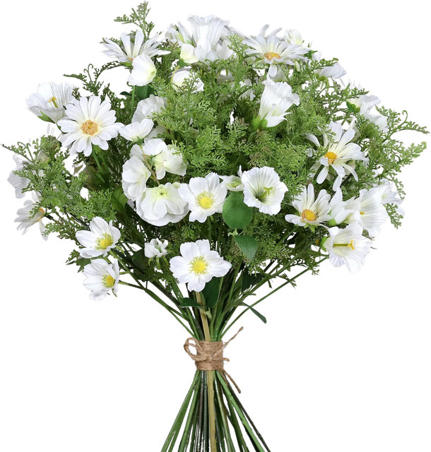 Künstlicher Blumenstrauß Idefix von Aplanta, gemischte Blumen, Höhe: 46 cm - Bild 1