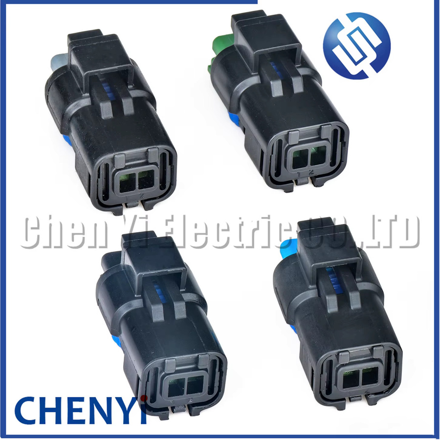 Yuyi 2-Pin Auto-Steckverbinder für Wassertemperatursensor, Scheinwerfer und Magnetventil in Schwarz, Teilenummern 211PC022S0149 211PC022S5149 211PC022S6149 211PC022S8149 - Bild 1