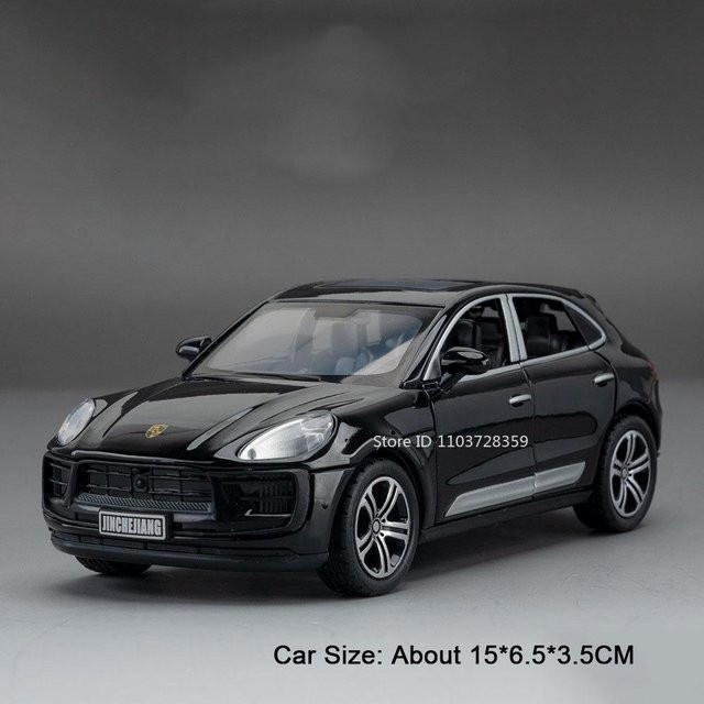Linyi toy car Macan Taycan Auto Spielzeugmodell, 1:32, mit Licht und Sound, ab 14 Jahren - Bild 1