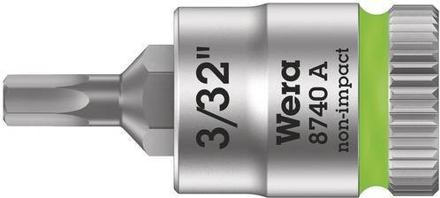 Wera Innen-Sechskant Steckschlüsseleinsatz 1/4 in Silber (6,3 mm) - Bild 1