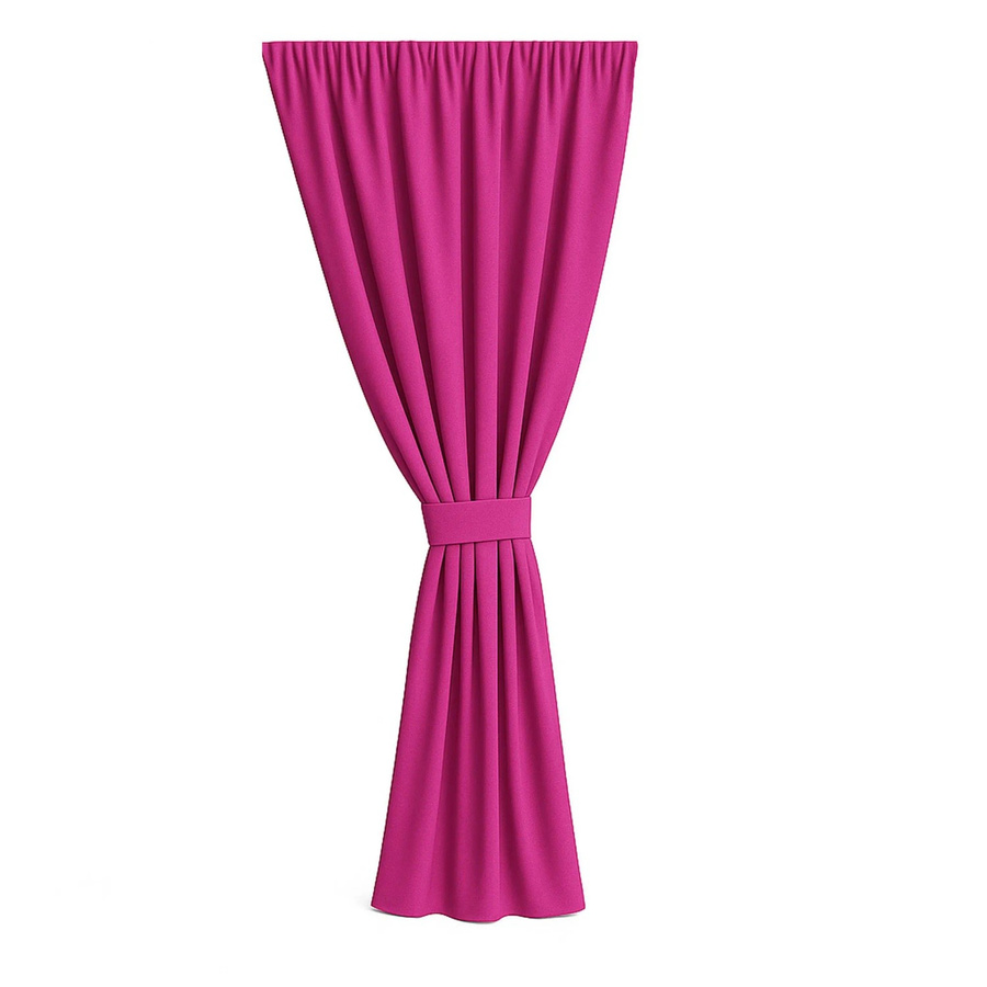 Setgarden Outdoor Vorhang für den Balkon, semi-transparent, Farbe: Rose, B: 155 cm, H: 200 cm - Bild 2