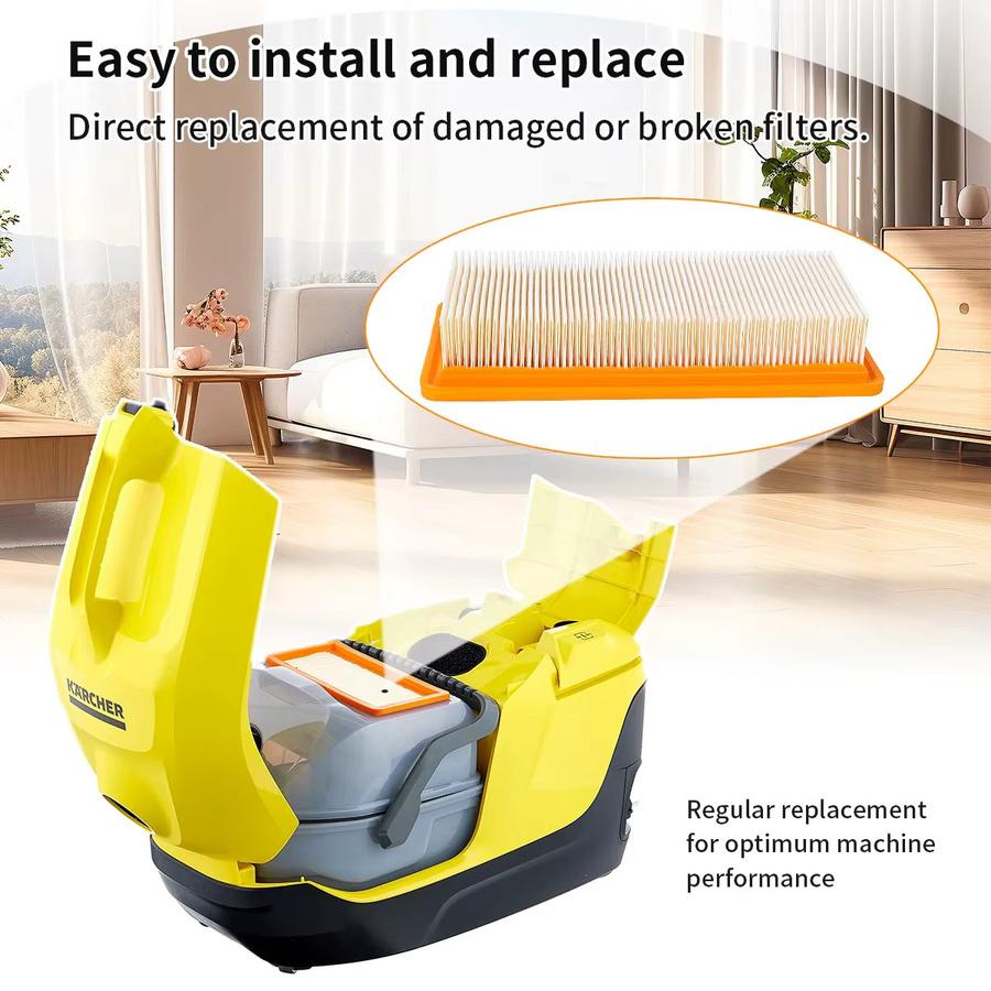 HEPA-Filter Ersatzteil für Karcher Staubsauger DS5500 DS6000 DS5600 DS5800, Artikelnummer 6.414-631.0 - Bild 2