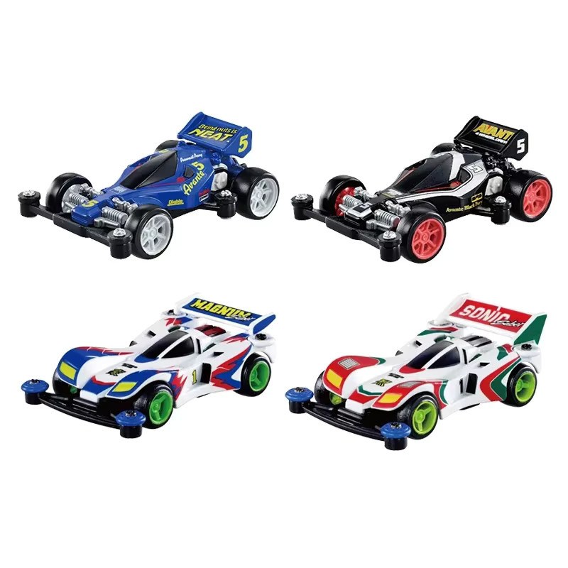 Tomica Bakuso Kyodai Let's & Go!! Avante Jr. Black Mini 4WD - Bild 1