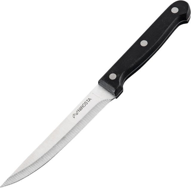 Nirosta Steakmesser Mega aus Edelstahl in Silber mit 11 cm Klinge - Bild 1