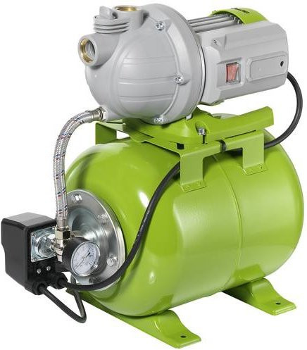 Toolcraft Hauswasserwerk TO-8992890 Booster, 230 V/AC, 4600 l/h, Grün - Bild 1