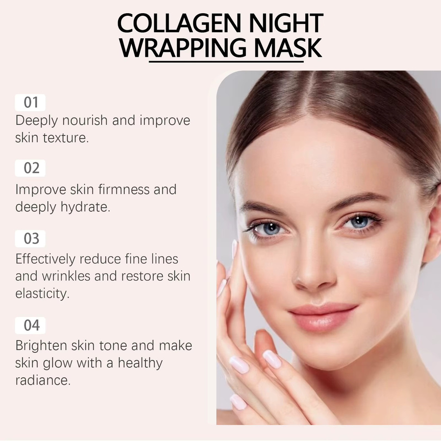 Hoygi Kollagen Peel Off Gesichtsmaske, Creme, Unisex - Bild 2