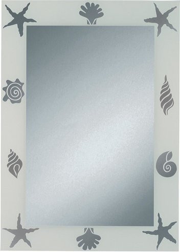 JOKEY Siebdruckspiegel Nemo in Silber und Transparent, Rechteckig, B: 50 cm, H: 70 cm - Bild 1