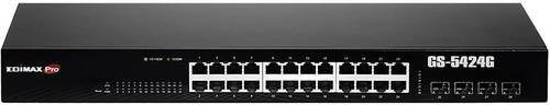Edimax GS-5424G Netzwerk Switch mit 24 Gigabit Ethernet LAN Ports in Schwarz - Bild 1