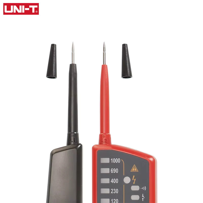 UNI-T Spannungs- und Durchgangsprüfer UT18E Digitalvoltmeter Phasenfolge Detektor 12V-1000V Elektriker Werkzeug - Bild 3