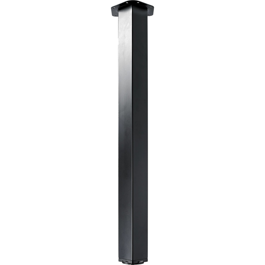 Hettich Tischbein Arba aus Stahl in Schwarz Matt, B/T/H: 6,0 x 6,0 x 71,0 cm - Bild 2