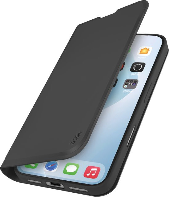 Apple Klapphülle mit Ständer für das iPhone 17 Air in Schwarz - Bild 1