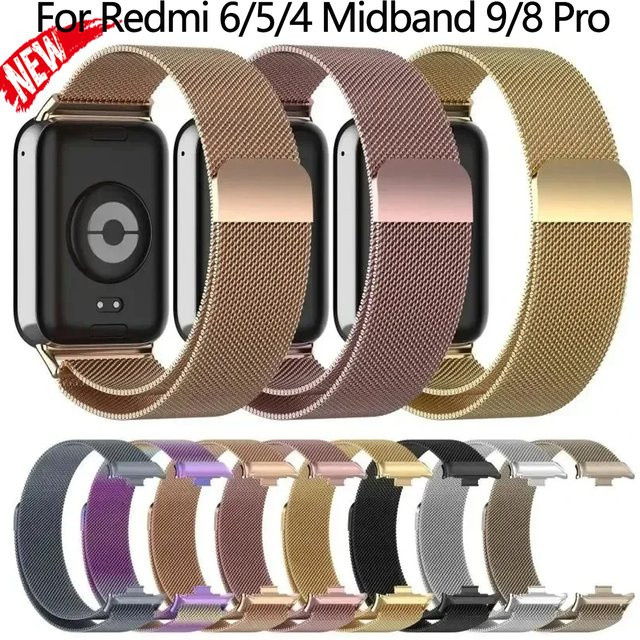 FancyWrist Uhrenarmband Milanese Loop, Edelstahl, Unisex - Bild 1