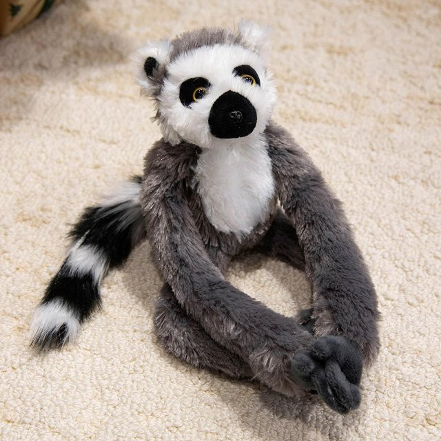 Hängendes Mutter und Kind Tier Lemur Orang-Utan, Plüschtier, ab 14 Jahren - Bild 1