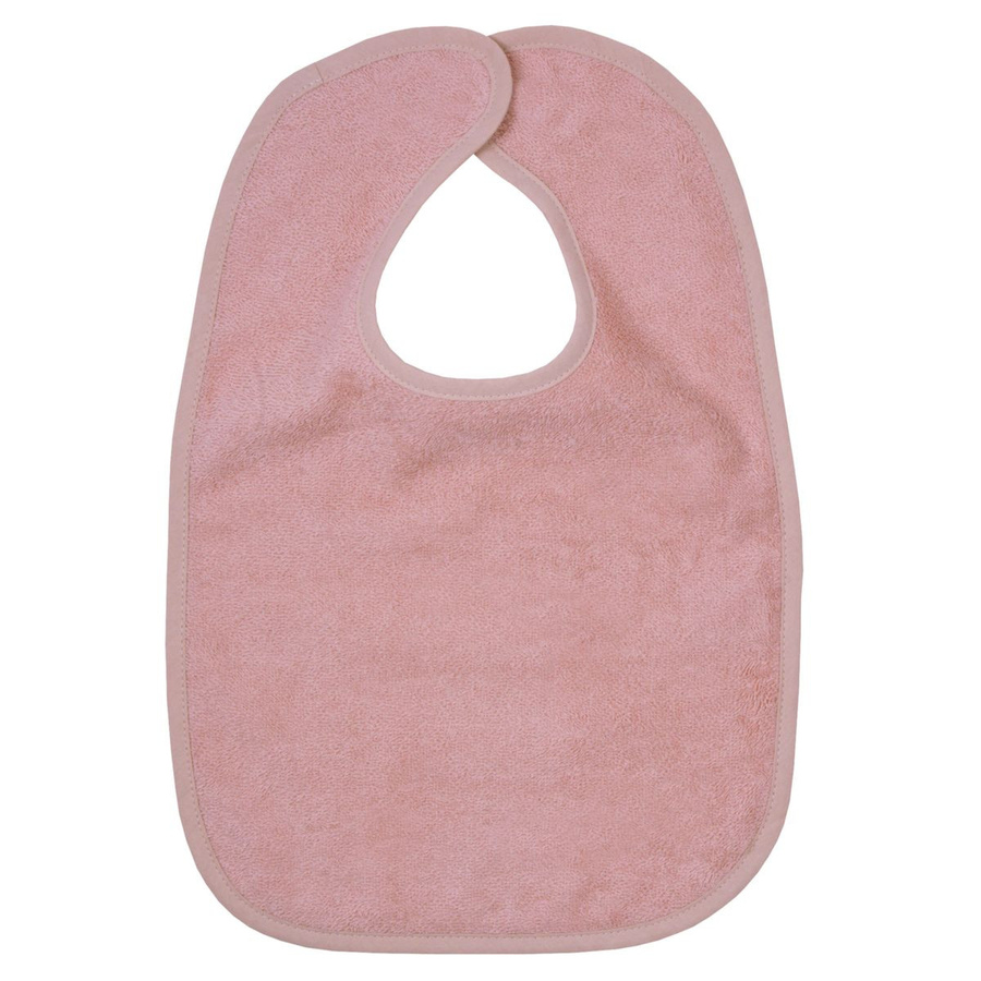 Wörner Riesen-Klettlätzchen aus Baumwolle in Pink, B/H: 30 x 45 cm - Bild 1