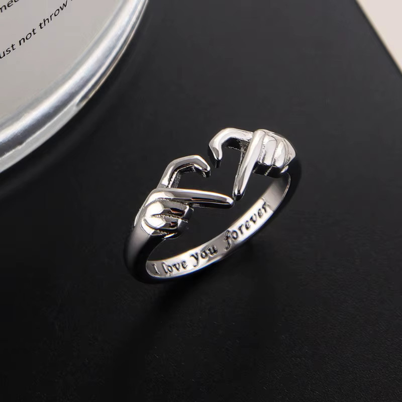 YDSMOSO Ring 925 Silber, Liebesherz, Damen - Bild 3