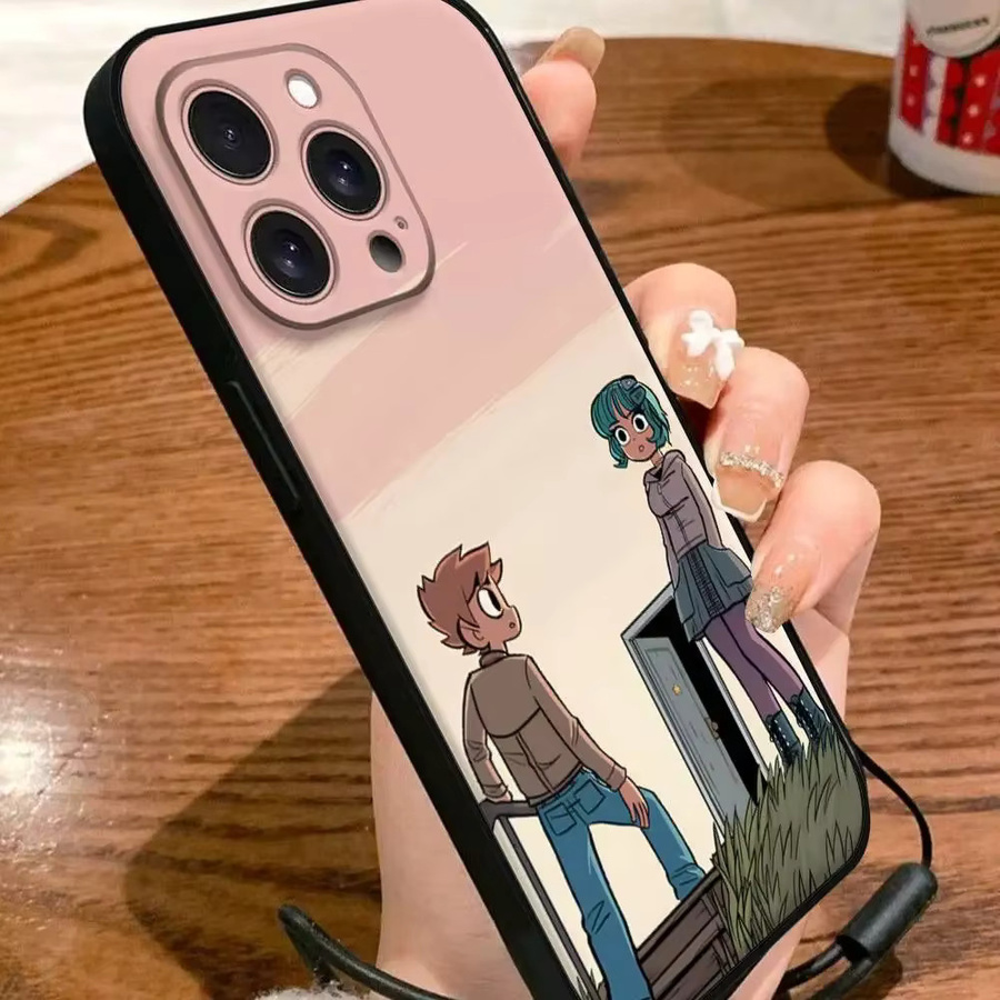 Handyhülle Scott Pilgrim The World Mouse für iPhone in Schwarz - Bild 1