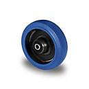 CASCOO Einbaurad R4F1 mit Rollenlager, blau, Rad-ø 100 mm, B: 35 mm, Polyamid-Felge und elastischer Lauffläche, Tragkraft bis 150 kg - Bild 2