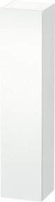 Duravit L-Cube Hochschrank weiß matt mit Tür rechts, B/T/H: 40 x 36,3 x 176 cm - Bild 1