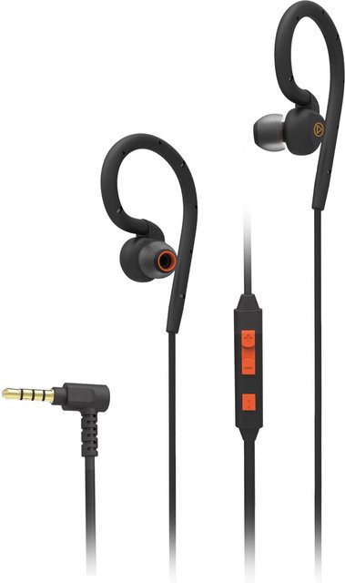 Vivanco In-Ear Kopfhörer Sports Earphones Outdoor mit Telefonfunktion in Schwarz - Bild 1