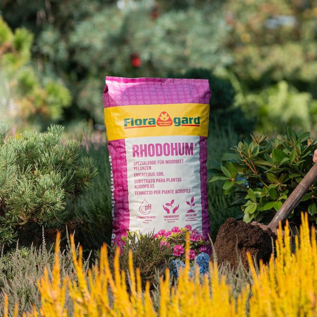 Floragard Rhodohum Spezialsubstrat für den Garten, 60 l - Bild 1