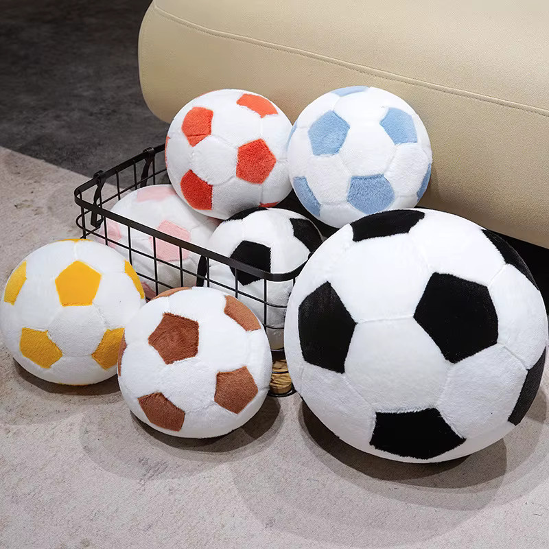 MIAOOWA Fußball-Plüschtier, Stofftier, Bunt / Mehrfarbig, Blau - Bild 1