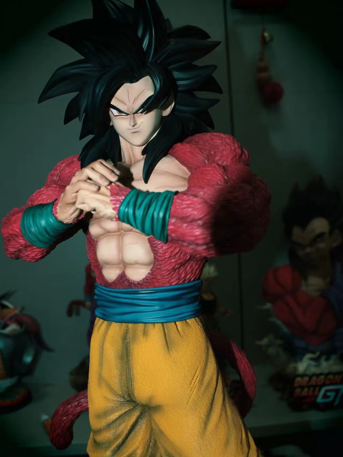 Bandai Dragon Ball SSJ4 Goku Figur, Actionfigur, 53 cm, Kunststoff - Bild 2
