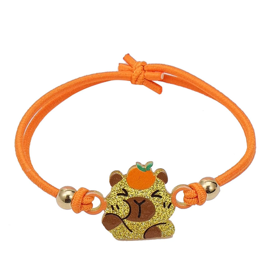 qpeach Armband, Acryl, Capybara, Kinder, Bunt - Bild 2