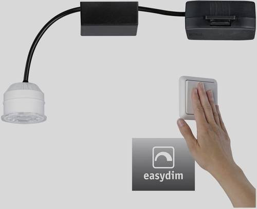 Paulmann LED Coin Nova mini Plus LED-Einbauleuchte, Farbe: Transparent, 4.20W, dimmbar und anschließbar - Bild 1