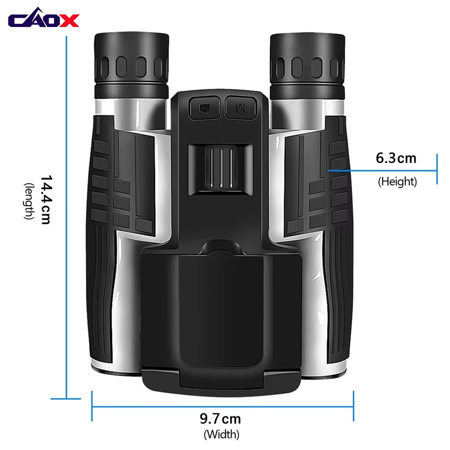 CAOX DT40 2.5K HD Fernglas-Kamera mit 48MP, 12X optischem Zoom und 8X digitalem Zoom, Teleskop für Outdoor und Camping - Bild 3
