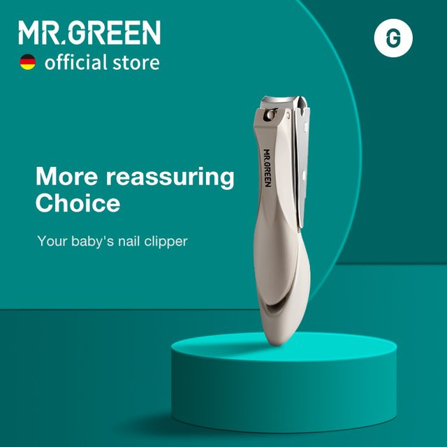 MR.GREEN Nagelknipser Eltern-Kind-Set, glänzend, für Kinder - Bild 1