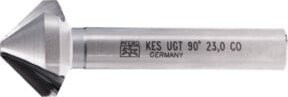 PFERD HSSE Co5 Kegel- und Entgratsenker 90 Grad Durchmesser 23 mm Schaft-Durchmesser 10 mm DIN 335 C in Silber - Bild 1