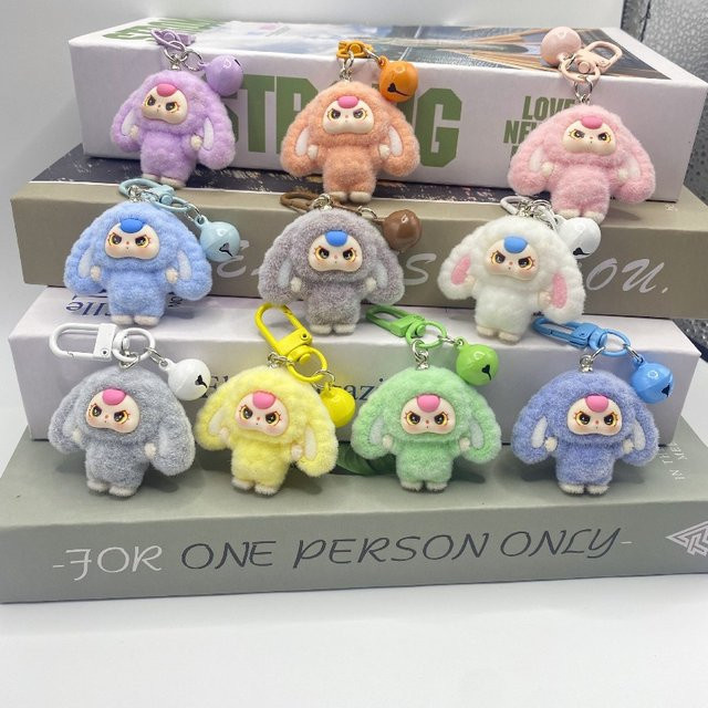 TAKARA TOMY Große Ohrenpuppen mit Schlüsselanhänger, Puppe, Set - Bild 1