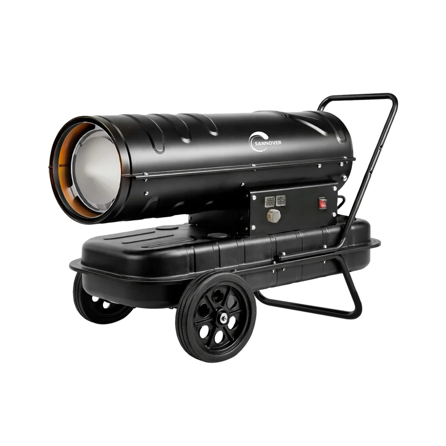 Sannover Vegnos 2 Diesel-Heizgerät mit 30 kW in Schwarz - Bild 2