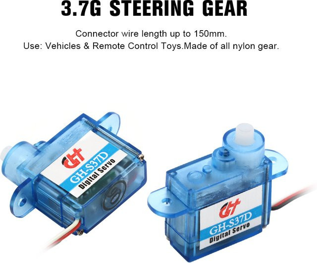Mitoot Mini Micro Servo, Hochgeschwindigkeits-Drehmoment-Servo - Bild 1
