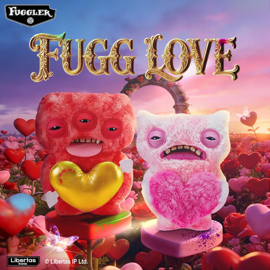 ZURU Fuggler Love Fugg Serie 2 Monster Plüschtier 23 cm - Bild 3
