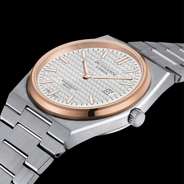Specht & Söhne Armbanduhr Automatik, Edelstahl, Roségold, 37 mm, Herren - Bild 1