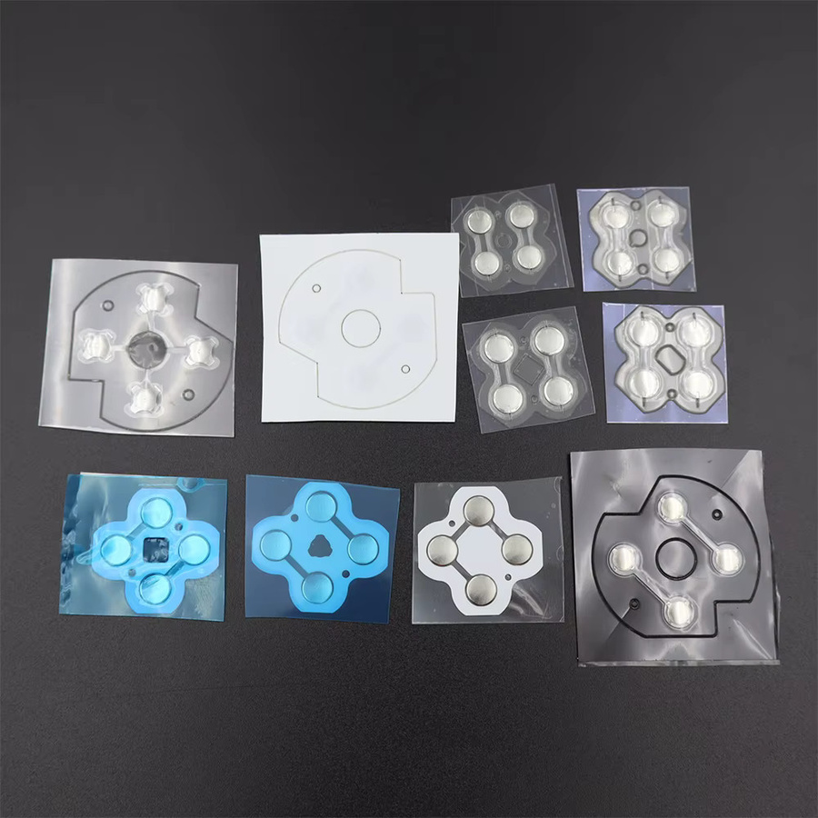 TingDong 5 Paar Metall-Dome-Snap-PCB-Boards für Xbox One S und Nintendo 3DS XL LL sowie Neue 3DS XL Controller D-Pad Tasten Leitfähige Patches - Bild 2