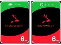 Seagate IronWolf NAS SilentWolf Bundle 2 x 6 TB HDD 3,5 Zoll SATA - Bild 1