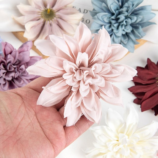 100 Stück künstliche Gerbera aus Seide in Multicolour für Garten, Hochzeit und DIY-Dekoration - Bild 1