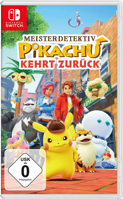 Meisterdetektiv Pikachu kehrt zurück Nintendo Switch Adventure Spiel - Bild 1