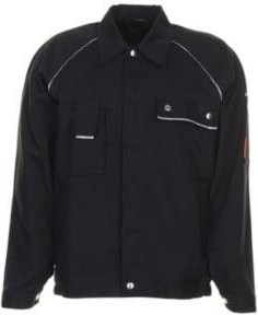 Planam Bundjacke Canvas 320 Cordura in Schwarz - Bild 1